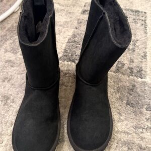 Black Suede Boots